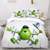 Laden Sie das Bild in den Galerie-Viewer, Monsters University Bettwäsche-Set, gemusterter Bettbezug ohne Füllstoff