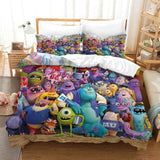 Laden Sie das Bild in den Galerie-Viewer, Monsters University Bedding Set Pattern Quilt Cover Without Filler