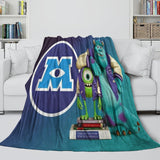 Laden Sie das Bild in den Galerie-Viewer, Monsters University Blanket Flannel Fleece Throw Room Decoration