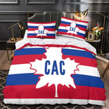 Laden Sie das Bild in den Galerie-Viewer, Montreal Canadiens Bedding Set Quilt Duvet Cover Without Filler