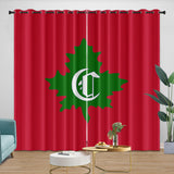 Laden Sie das Bild in den Galerie-Viewer, Montreal Canadiens Curtains Blackout Window Drapes Room Decoration
