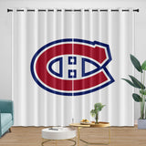 Laden Sie das Bild in den Galerie-Viewer, Montreal Canadiens Curtains Blackout Window Drapes Room Decoration