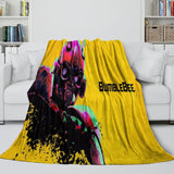 Laden Sie das Bild in den Galerie-Viewer, Movie Bumblebee Blanket Flannel Throw Kids Room Decoration