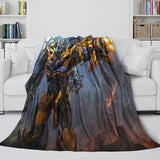 Laden Sie das Bild in den Galerie-Viewer, Movie Bumblebee Blanket Flannel Throw Kids Room Decoration