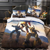 Laden Sie das Bild in den Galerie-Viewer, Movie Bumblebee Duvet Cover Pattern Bedding Set Without Filler