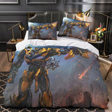 Laden Sie das Bild in den Galerie-Viewer, Movie Bumblebee Duvet Cover Pattern Bedding Set Without Filler