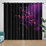 Laden Sie das Bild in den Galerie-Viewer, Movie Five Nights At Freddys Curtains Pattern Blackout Window Drapes