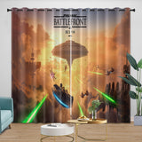 Laden Sie das Bild in den Galerie-Viewer, Movie Star Wars Curtains Pattern Blackout Window Drapes Decoration