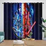 Laden Sie das Bild in den Galerie-Viewer, Movie Star Wars Curtains Pattern Blackout Window Drapes Decoration