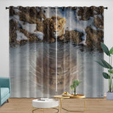 Laden Sie das Bild in den Galerie-Viewer, Mufasa, der König der Löwen, Vorhänge, Verdunkelungsvorhänge, Raumdekoration