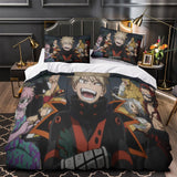 Laden Sie das Bild in den Galerie-Viewer, My Hero Academia You&#39;re Next Bedding Set Quilt Duvet Cover Without Filler