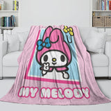 Laden Sie das Bild in den Galerie-Viewer, My Melody Blanket Flannel Fleece Pattern Throw Room Decoration