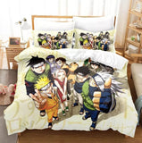 Laden Sie das Bild in den Galerie-Viewer, Naruto Uchiha Sasuke Bedding Set Pattern Quilt Duvet Cover Without Filler