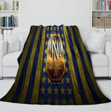 Laden Sie das Bild in den Galerie-Viewer, Nashville SC Blanket Flannel Fleece Throw Room Decoration