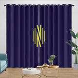 Laden Sie das Bild in den Galerie-Viewer, Nashville SC Curtains Blackout Window Drapes Room Decoration