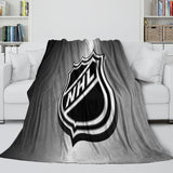 Laden Sie das Bild in den Galerie-Viewer, National Hockey League NHL Blanket Flannel Throw Room Decoration
