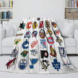 Laden Sie das Bild in den Galerie-Viewer, National Hockey League NHL Blanket Flannel Throw Room Decoration
