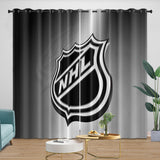 Laden Sie das Bild in den Galerie-Viewer, National Hockey League NHL Curtains Blackout Window Drapes Room Decoration