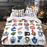 Laden Sie das Bild in den Galerie-Viewer, National Hockey League NHL Duvet Cover Bedding Set Without Filler