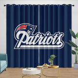 Laden Sie das Bild in den Galerie-Viewer, New England Patriots Curtains Blackout Window Drapes Room Decoration