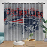 Laden Sie das Bild in den Galerie-Viewer, New England Patriots Curtains Blackout Window Drapes Room Decoration