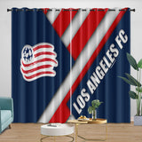 Laden Sie das Bild in den Galerie-Viewer, New England Revolution Curtains Blackout Window Drapes Room Decoration