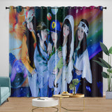 Laden Sie das Bild in den Galerie-Viewer, NewJeans Curtains Blackout Window Drapes Kids Room Decoration