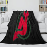 Laden Sie das Bild in den Galerie-Viewer, New Jersey Devils  Blanket Flannel Throw Kids Room Decoration