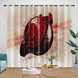 Laden Sie das Bild in den Galerie-Viewer, New Jersey Devils Curtains Blackout Window Drapes Room Decoration