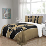 Laden Sie das Bild in den Galerie-Viewer, New Orleans Saints Bedding Set Duvet Cover Without Filler