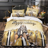 Laden Sie das Bild in den Galerie-Viewer, New Orleans Saints Bedding Set Duvet Cover Without Filler