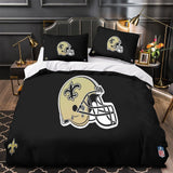 Laden Sie das Bild in den Galerie-Viewer, New Orleans Saints Bedding Set Duvet Cover Without Filler