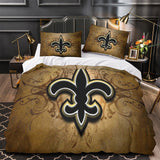 Laden Sie das Bild in den Galerie-Viewer, New Orleans Saints Bedding Set Duvet Cover Without Filler