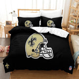 Laden Sie das Bild in den Galerie-Viewer, New Orleans Saints Bedding Set Duvet Cover Without Filler