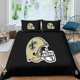 Laden Sie das Bild in den Galerie-Viewer, New Orleans Saints Bedding Set Duvet Cover Without Filler