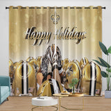 Laden Sie das Bild in den Galerie-Viewer, New Orleans Saints Curtains Blackout Window Drapes Room Decoration