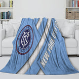 Laden Sie das Bild in den Galerie-Viewer, New York City FC Blanket Flannel Fleece Throw Room Decoration