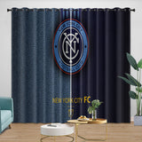 Laden Sie das Bild in den Galerie-Viewer, New York City FC Curtains Blackout Window Drapes Room Decoration