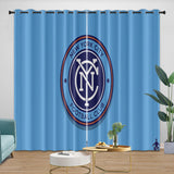 Laden Sie das Bild in den Galerie-Viewer, New York City FC Curtains Blackout Window Drapes Room Decoration