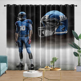 Laden Sie das Bild in den Galerie-Viewer, New York Giants Curtains Blackout Window Drapes Room Decoration