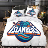 Laden Sie das Bild in den Galerie-Viewer, New York Islanders Bedding Set Quilt Duvet Cover Without Filler