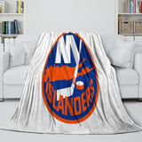Laden Sie das Bild in den Galerie-Viewer, New York Islanders Blanket Flannel Throw Kids Room Decoration