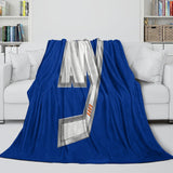 Laden Sie das Bild in den Galerie-Viewer, New York Islanders Blanket Flannel Throw Kids Room Decoration
