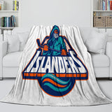 Laden Sie das Bild in den Galerie-Viewer, New York Islanders Blanket Flannel Throw Kids Room Decoration