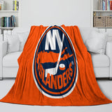 Laden Sie das Bild in den Galerie-Viewer, New York Islanders Blanket Flannel Throw Kids Room Decoration