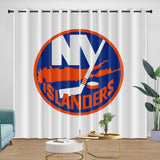 Laden Sie das Bild in den Galerie-Viewer, New York Islanders Curtains Blackout Window Drapes Room Decoration