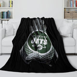 Laden Sie das Bild in den Galerie-Viewer, New York Jets Blanket Flannel Fleece Throw Room Decoration