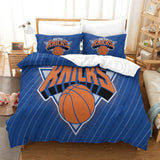 Laden Sie das Bild in den Galerie-Viewer, New York Knicks Bedding Set Duvet Cover Without Filler