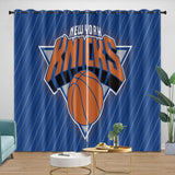 Laden Sie das Bild in den Galerie-Viewer, New York Knicks Curtains Blackout Window Drapes Room Decoration