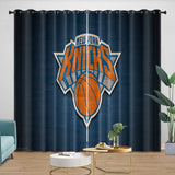 Laden Sie das Bild in den Galerie-Viewer, New York Knicks Curtains Blackout Window Drapes Room Decoration